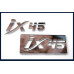 artx lettering emblem no.10 hyundai santa fe dm 2012-14